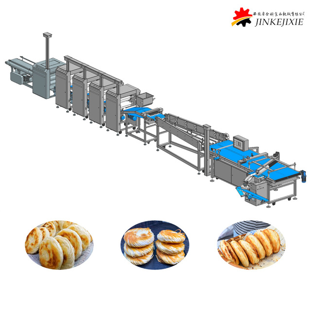 Chinese Meat Pie (RouJiaMo) Production Line