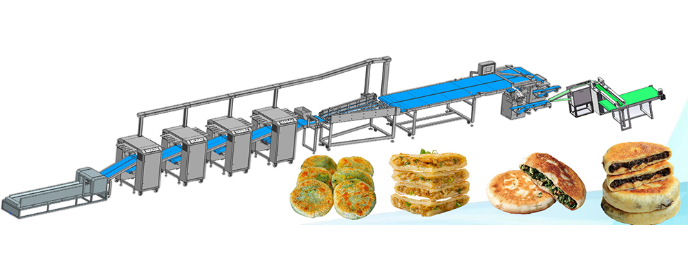 Automatic High Performance Paratha Production Line